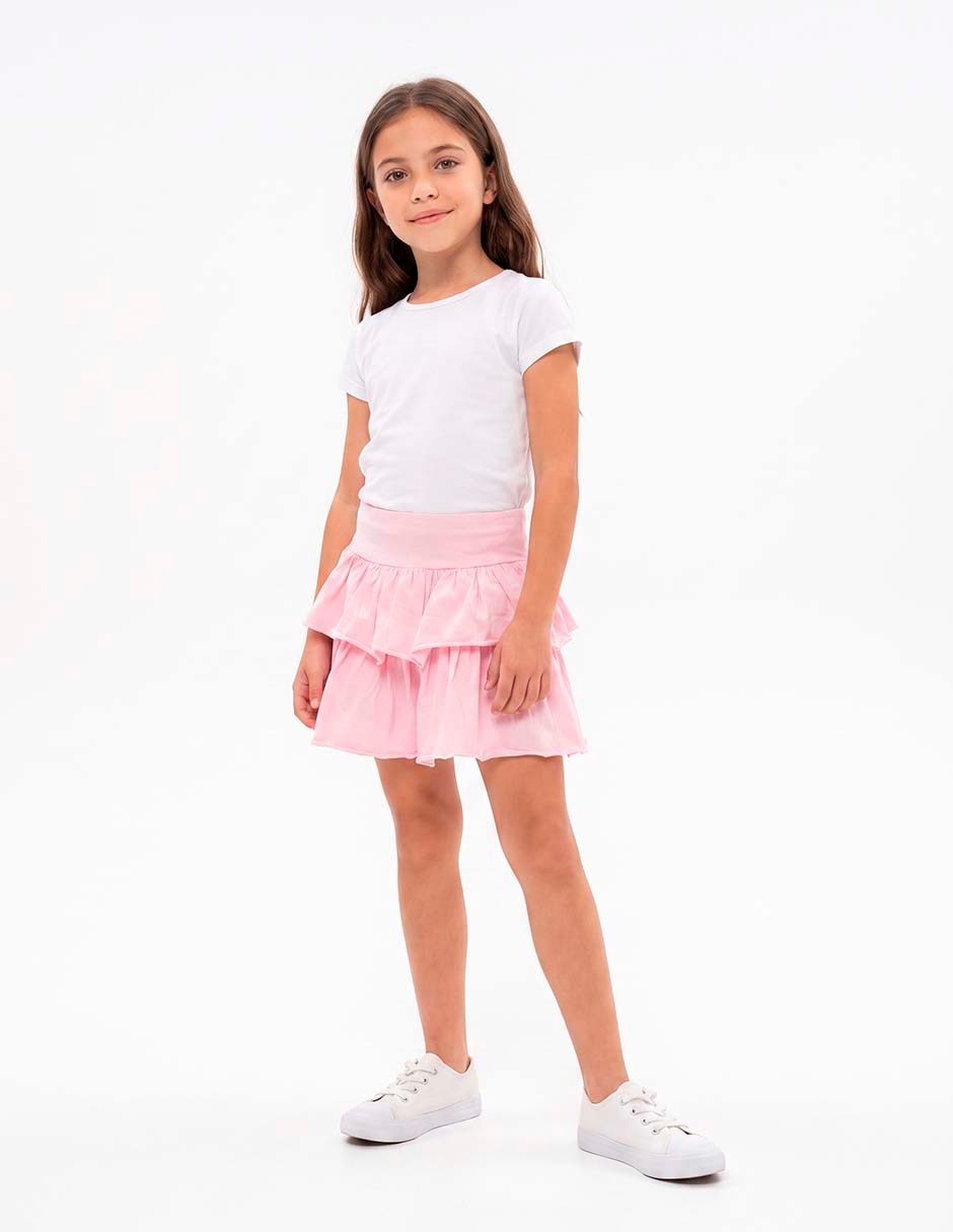 Falda para niña de algodón 2