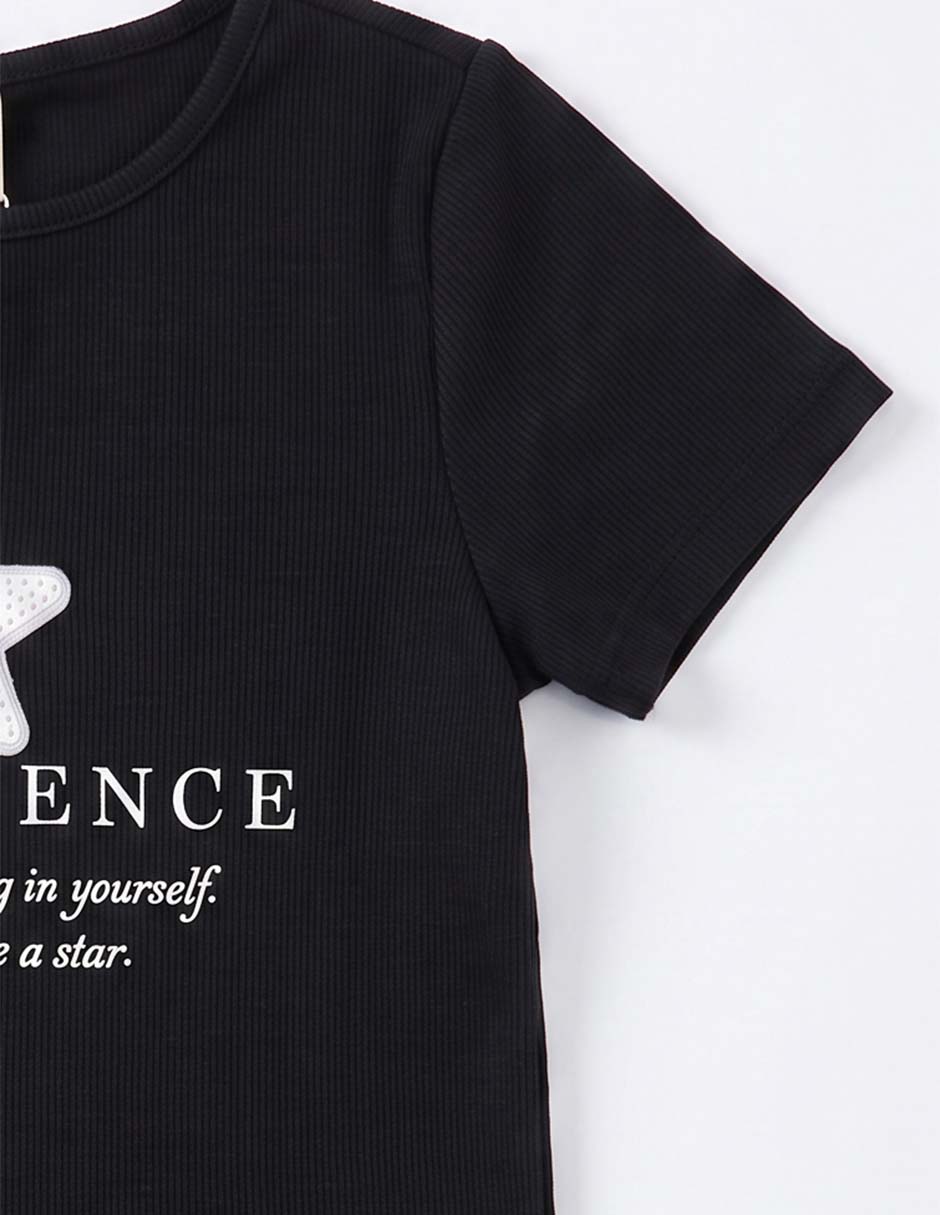 Playera manga corta para niña 3