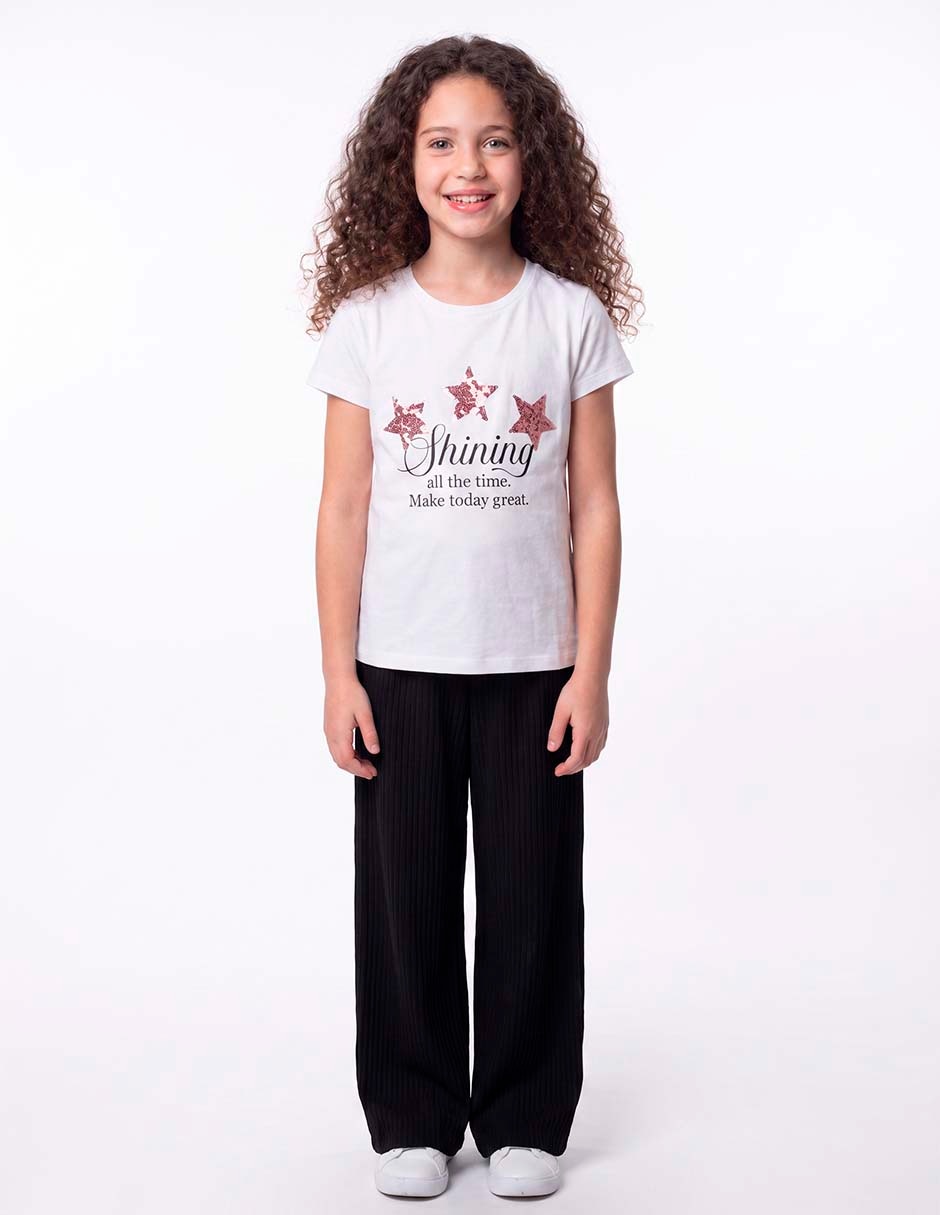 CAMISA MOSSIMO PRETEÑIDO RAYAS M CORTA 5
