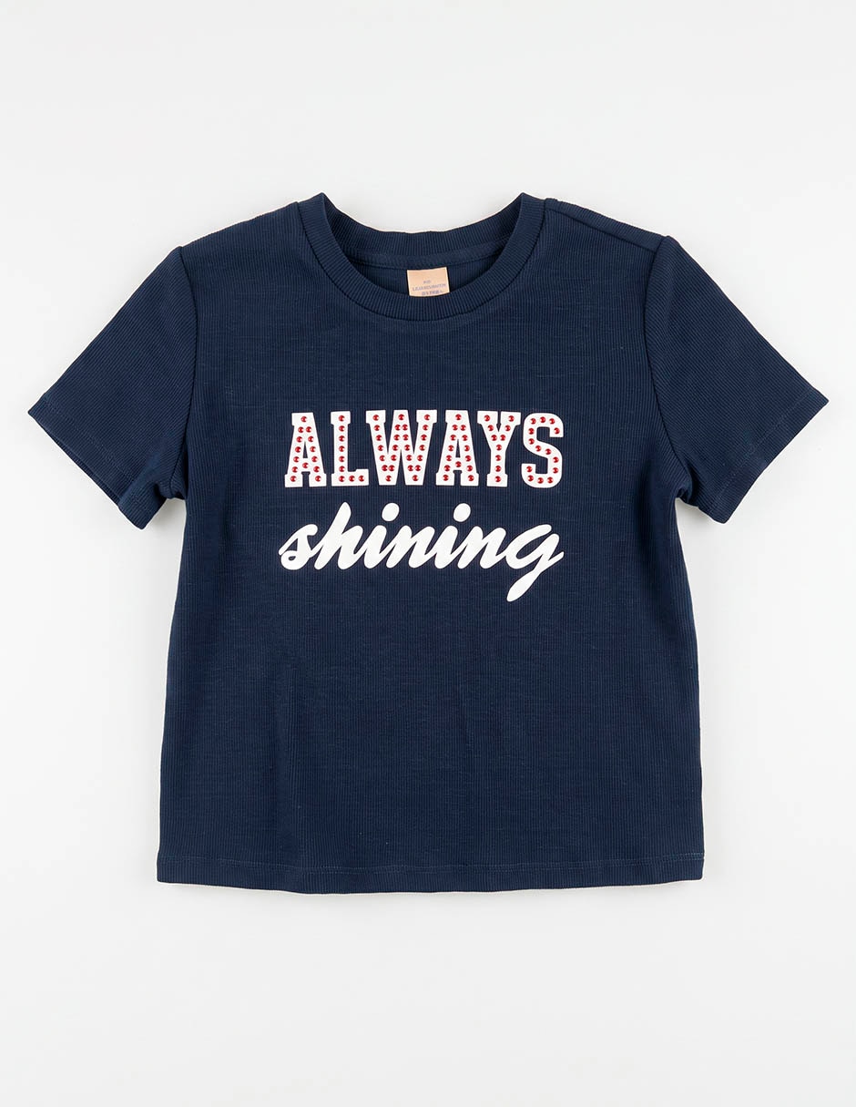 Playera manga corta para niña 2