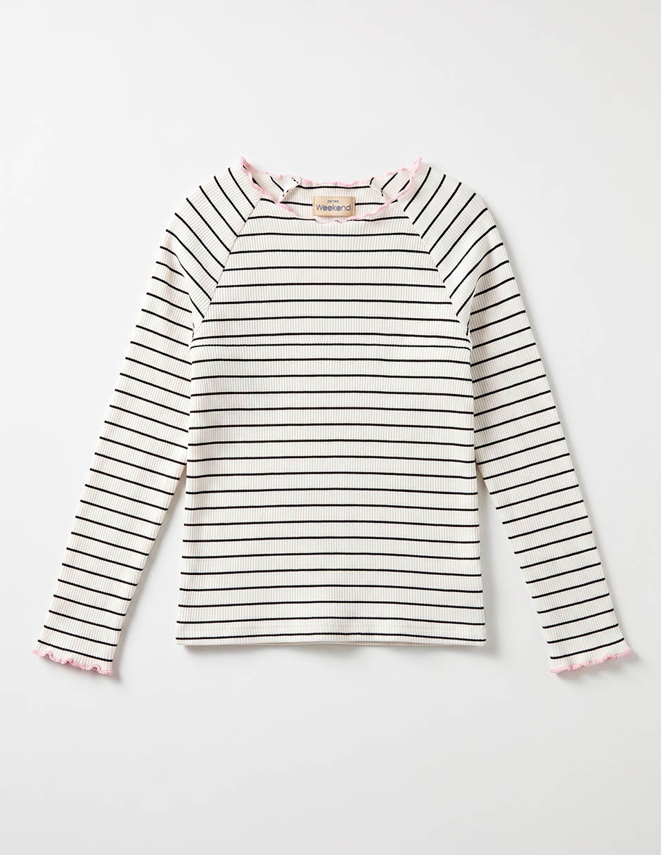 Playera manga larga para niña 2