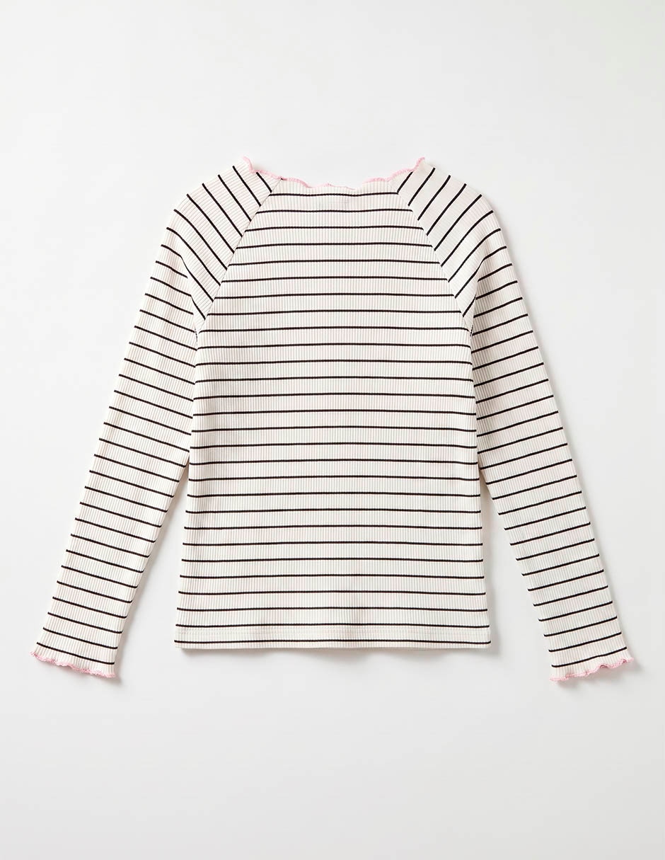 Playera manga larga para niña 3