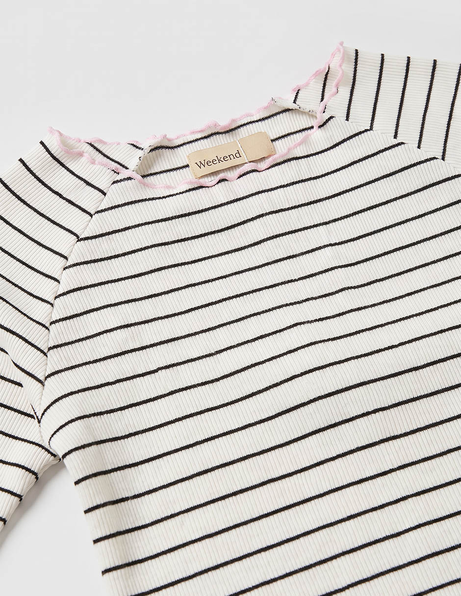 Playera manga corta para niña 4