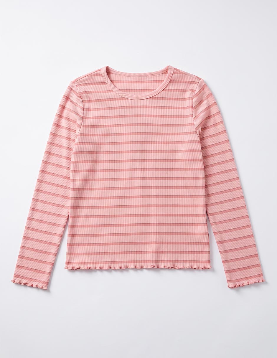 Playera manga larga para niña 2