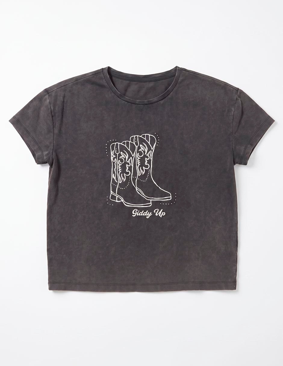 Playera manga corta para niña 2