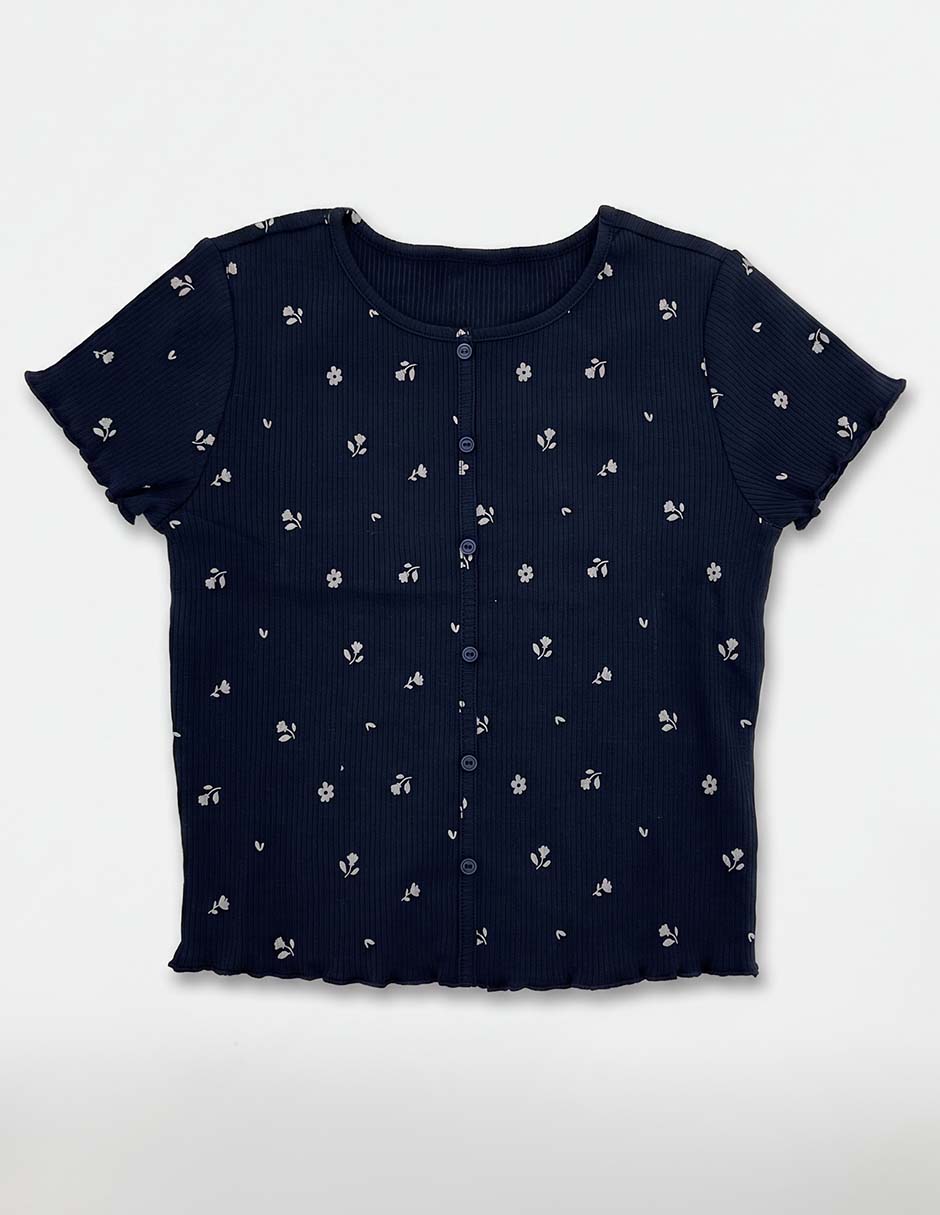 Playera manga corta para niña Playera manga corta para niña