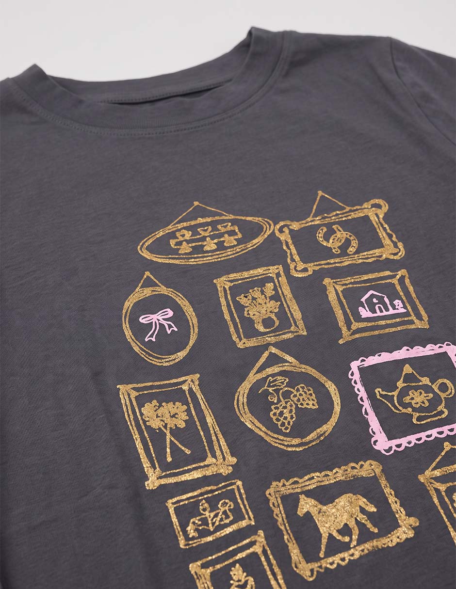 Playera manga larga para niña 5