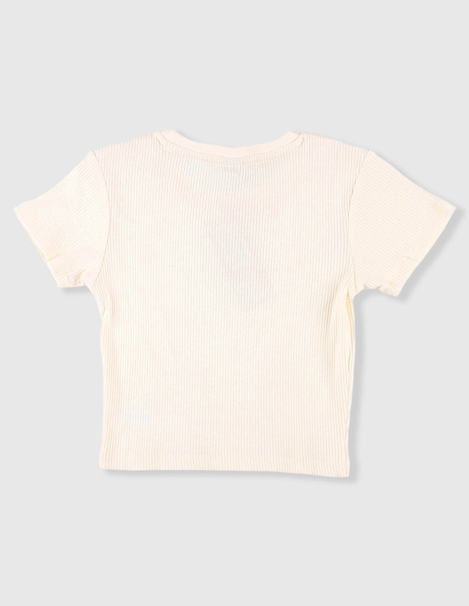 Playera manga corta para niña 4