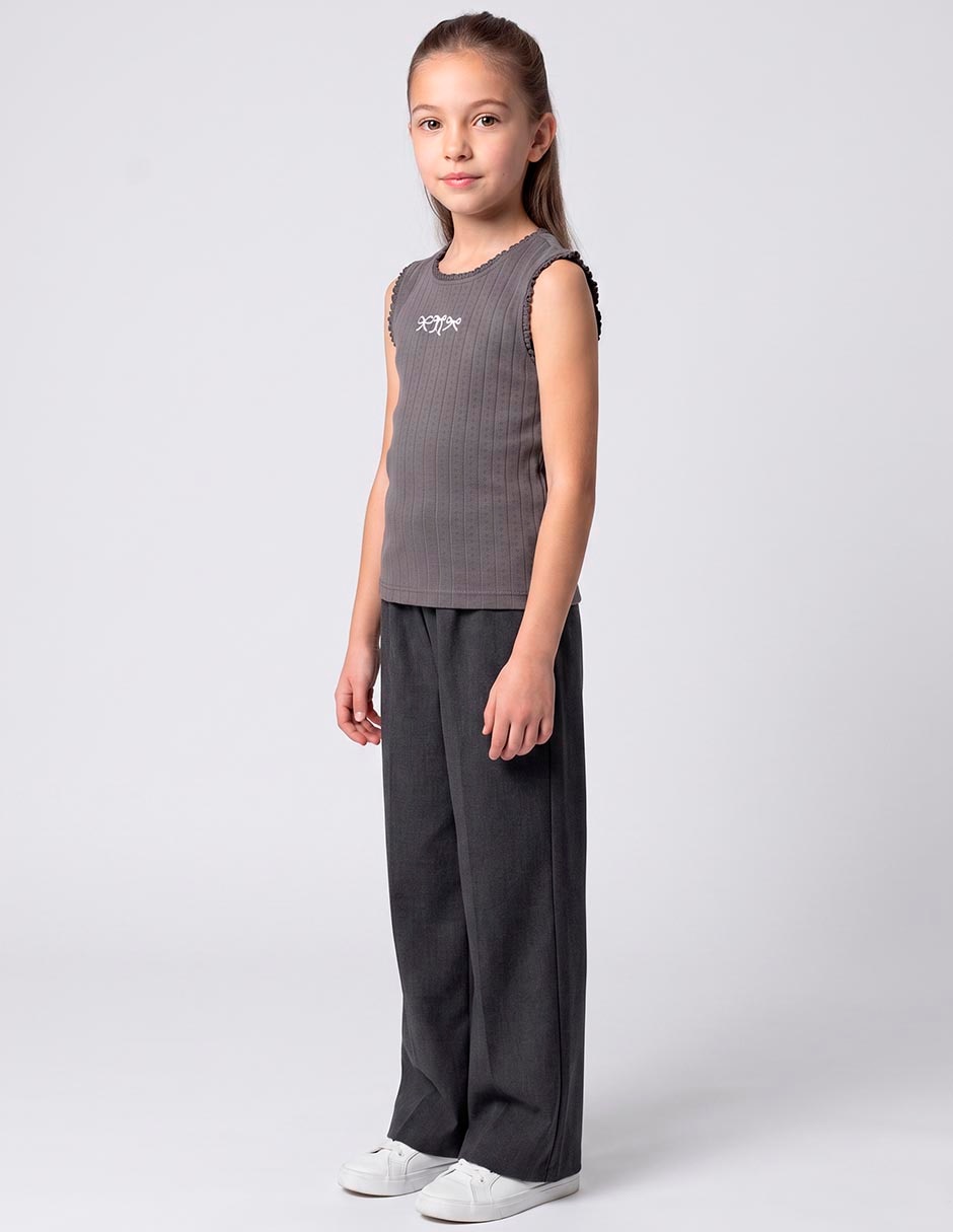 Playera sin manga para niña Playera sin manga para niña
