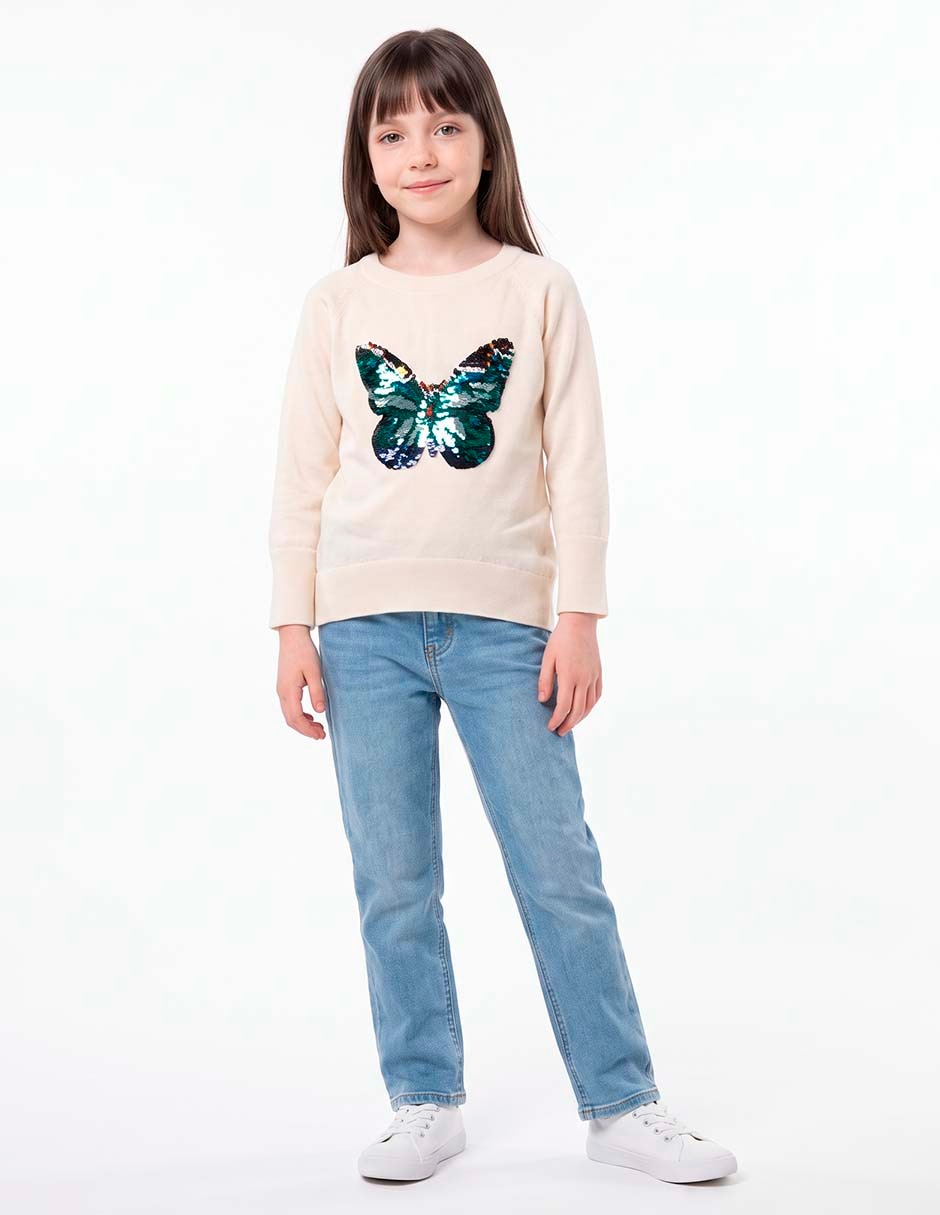 Sudadera Mariposa para niña 4