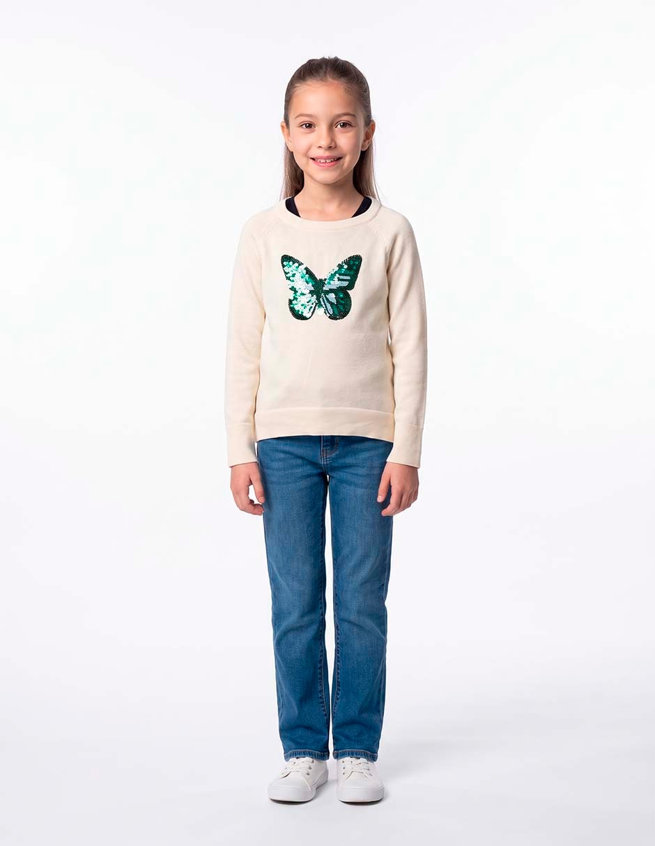 Sudadera Mariposa para niña Sudadera Mariposa para niña