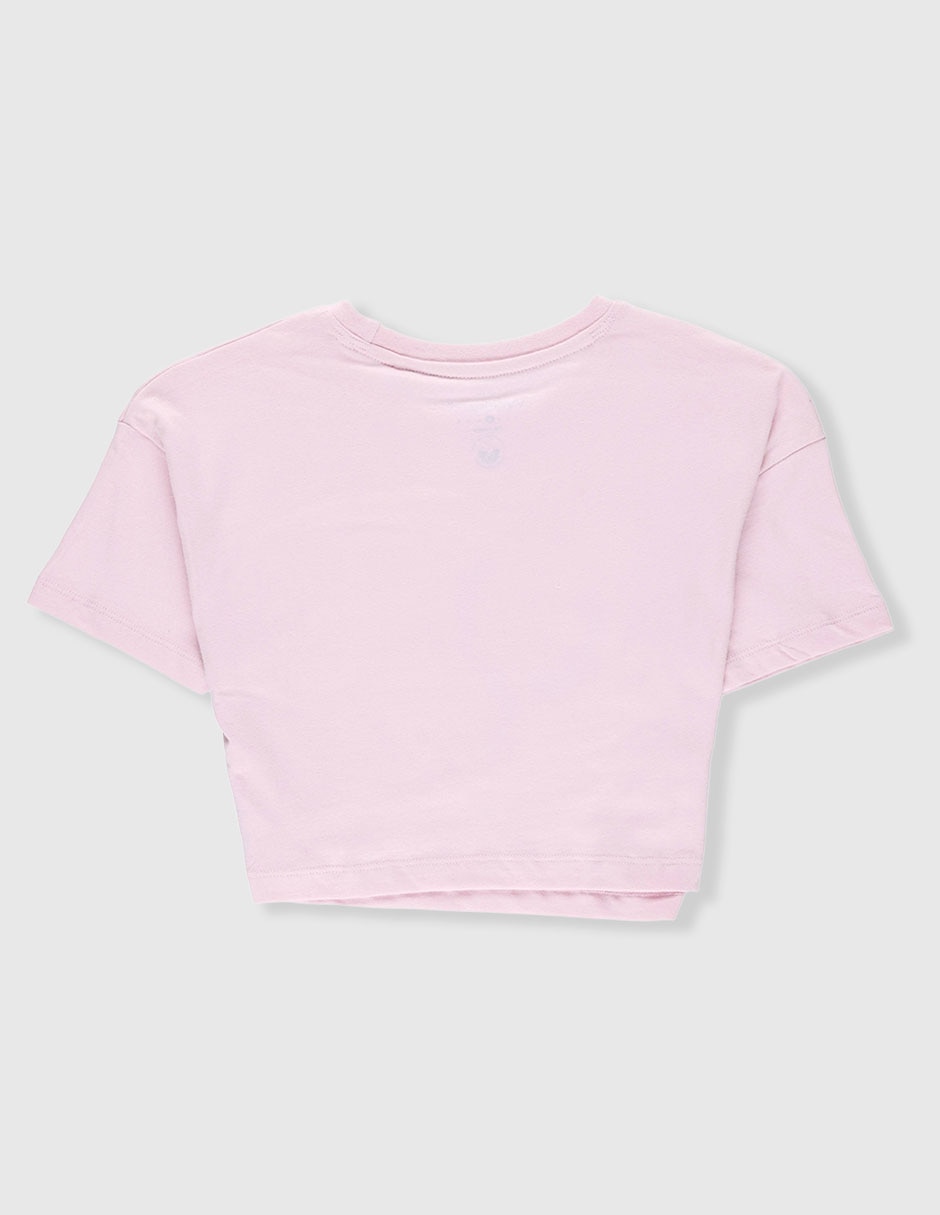 Playera manga corta para niña
