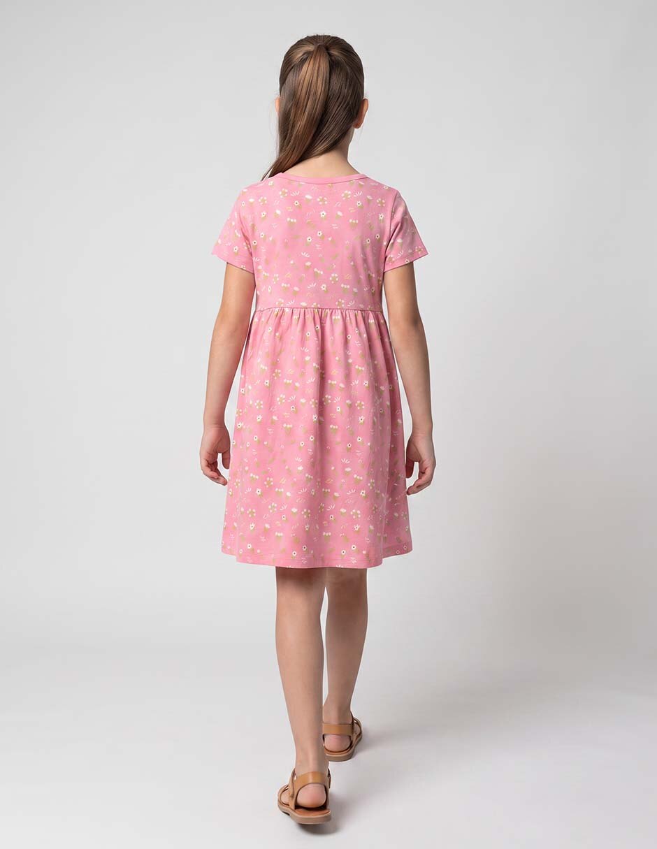Vestido regular niña