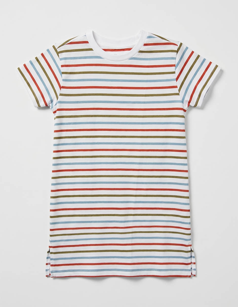 Vestido manga regular para niña 3