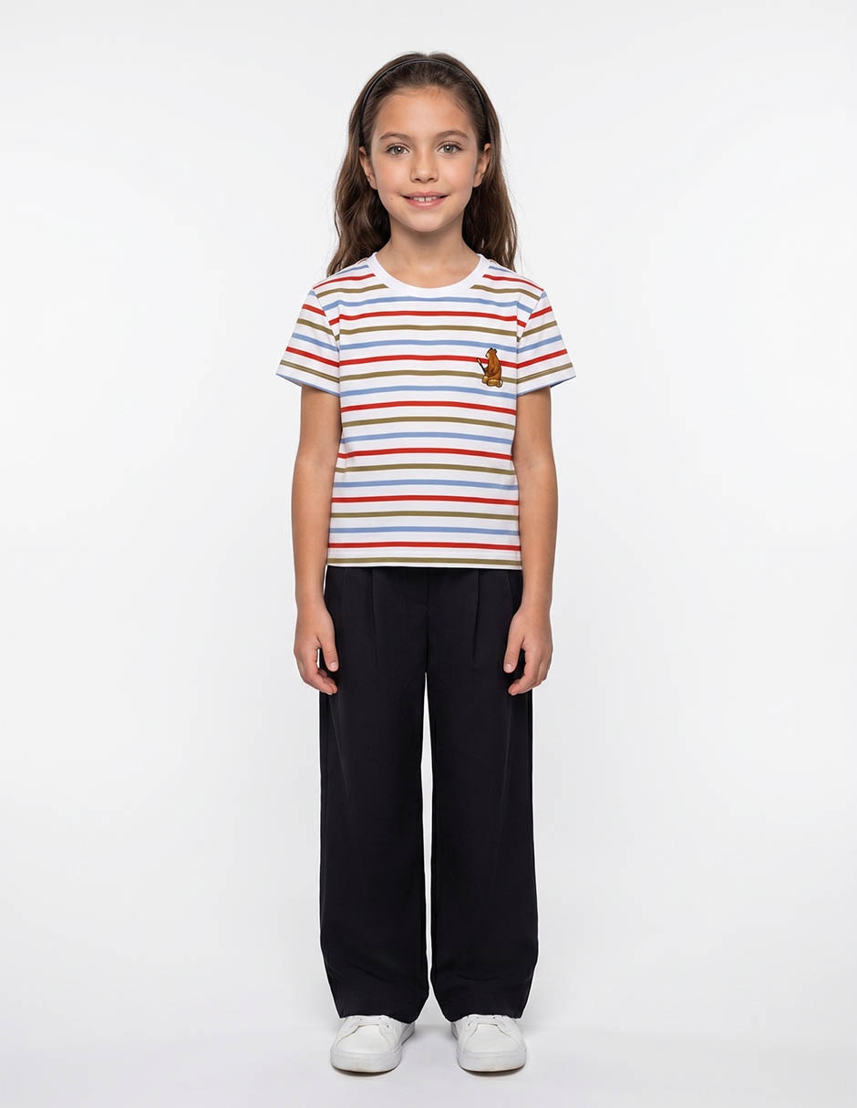 Playera manga corta para niña Playera manga corta para niña