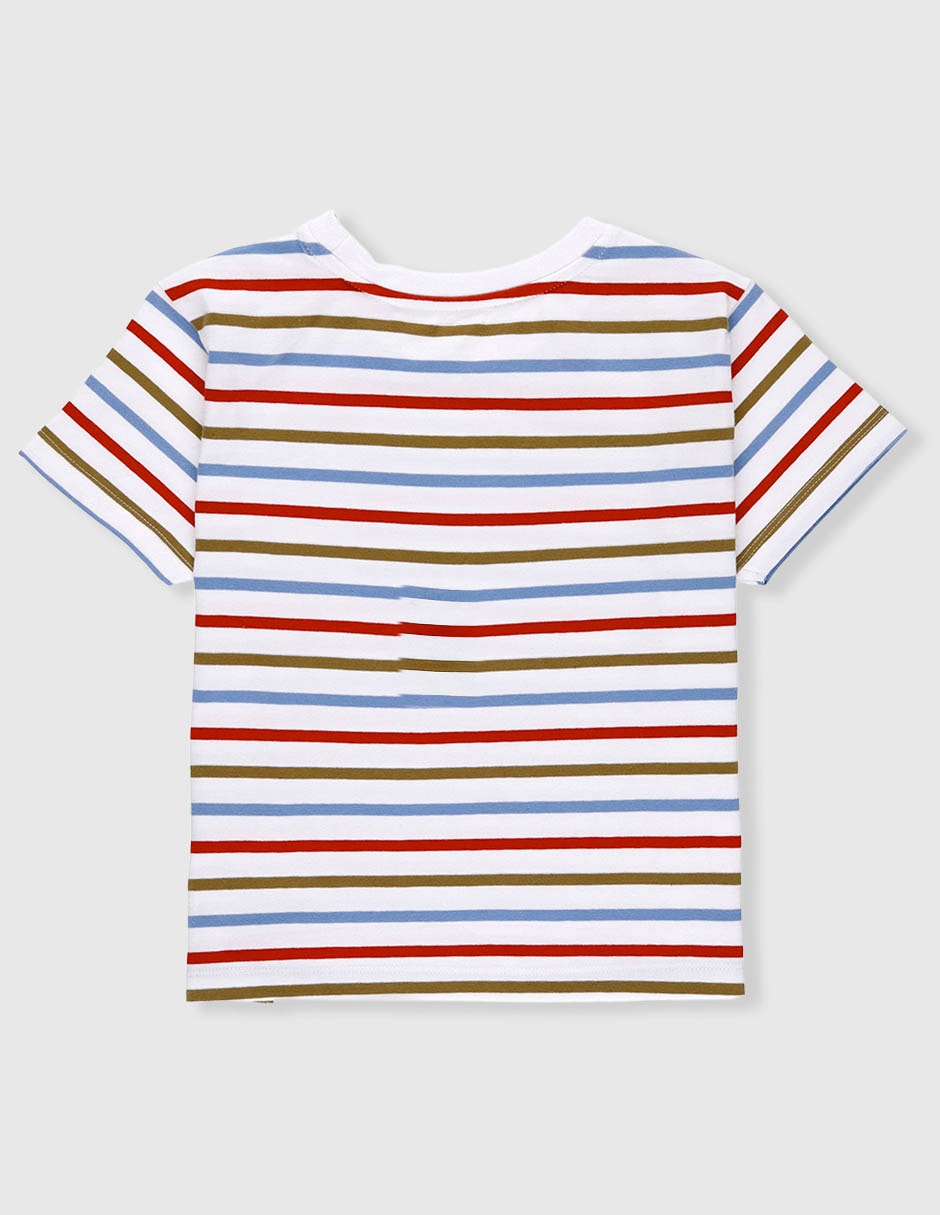 Playera manga corta para niña