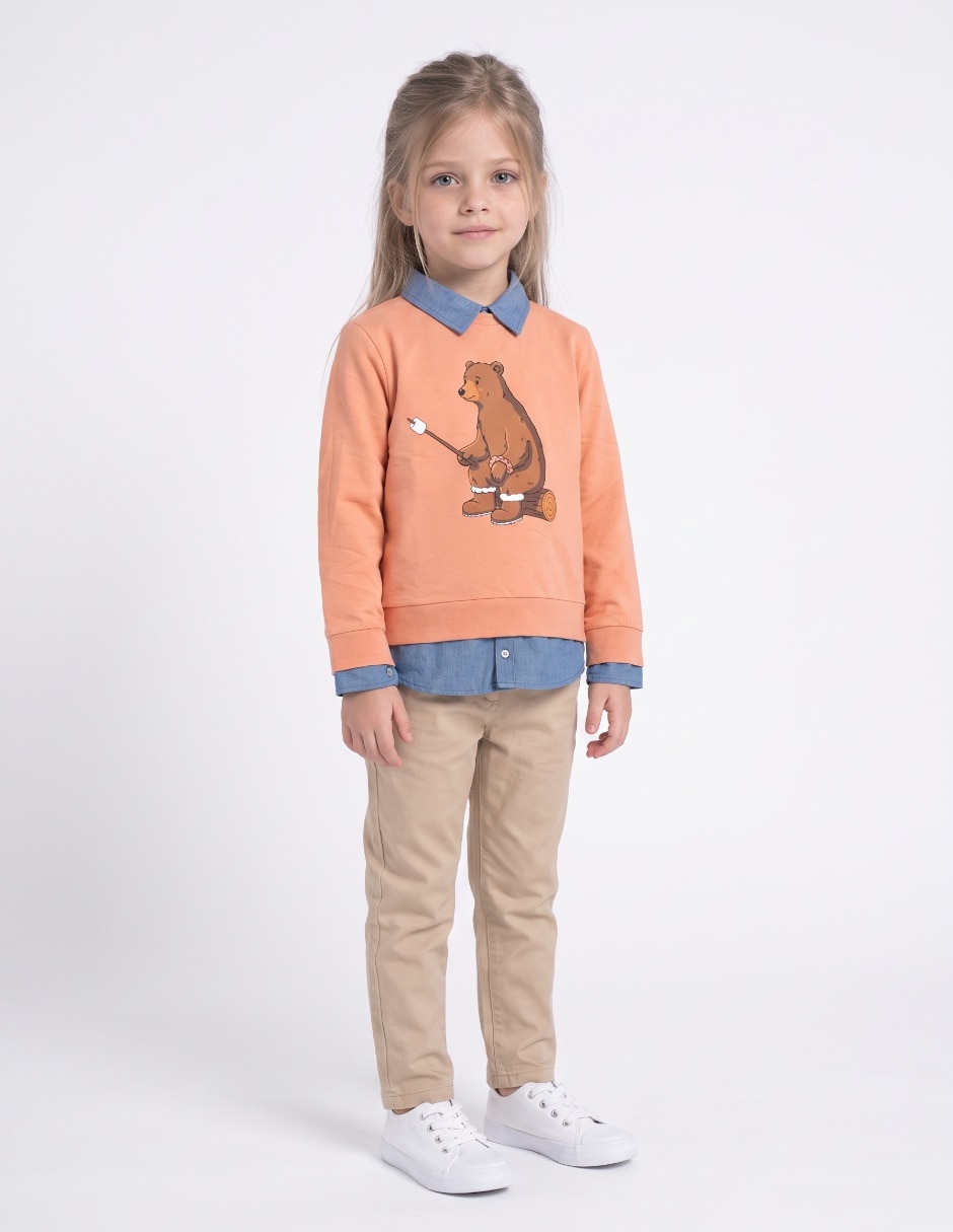Sudadera para niña 4