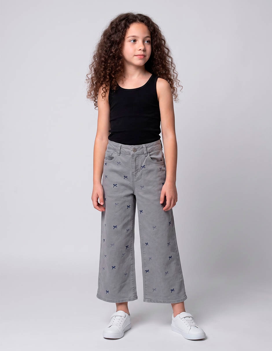 Jeans wide leg para niña Jeans wide leg para niña