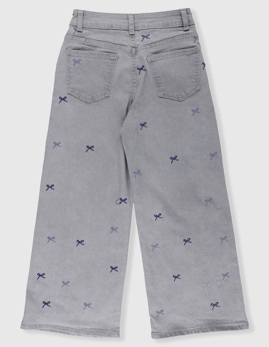 Jeans wide leg para niña 3
