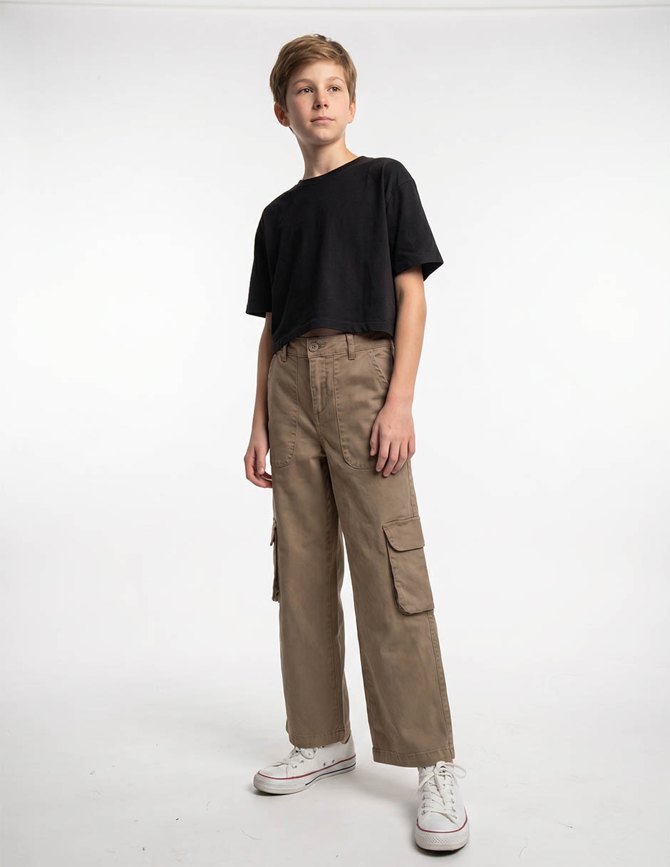 Pantalón cargo para niña
