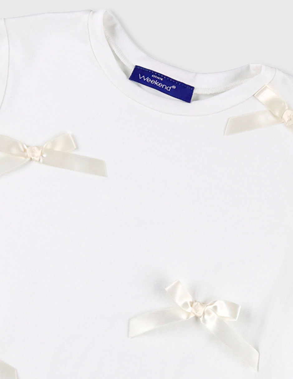 Playera manga corta para niña 4