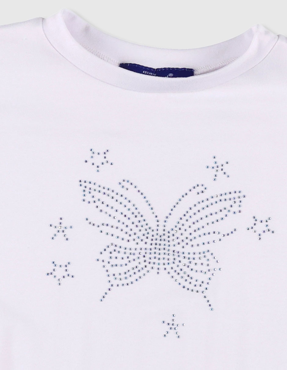 Playera manga corta para niña 4