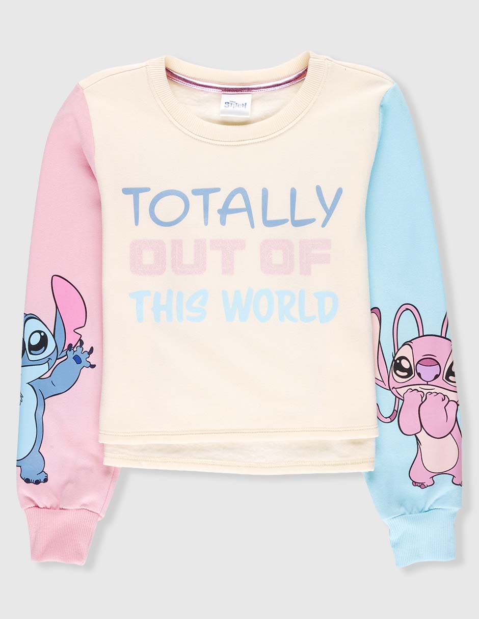 Sudadera Disney Dtr Lilo & Stitch Stitch y ángel para niña