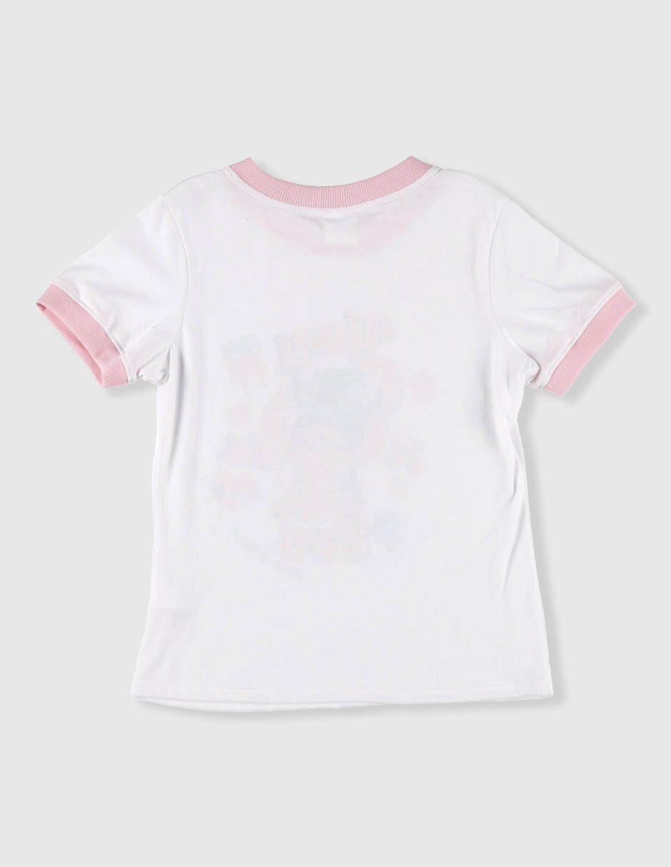 Playera manga corta para niña 4