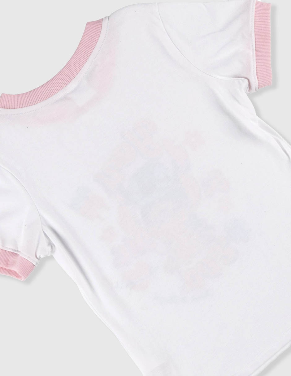Playera manga corta para niña 2