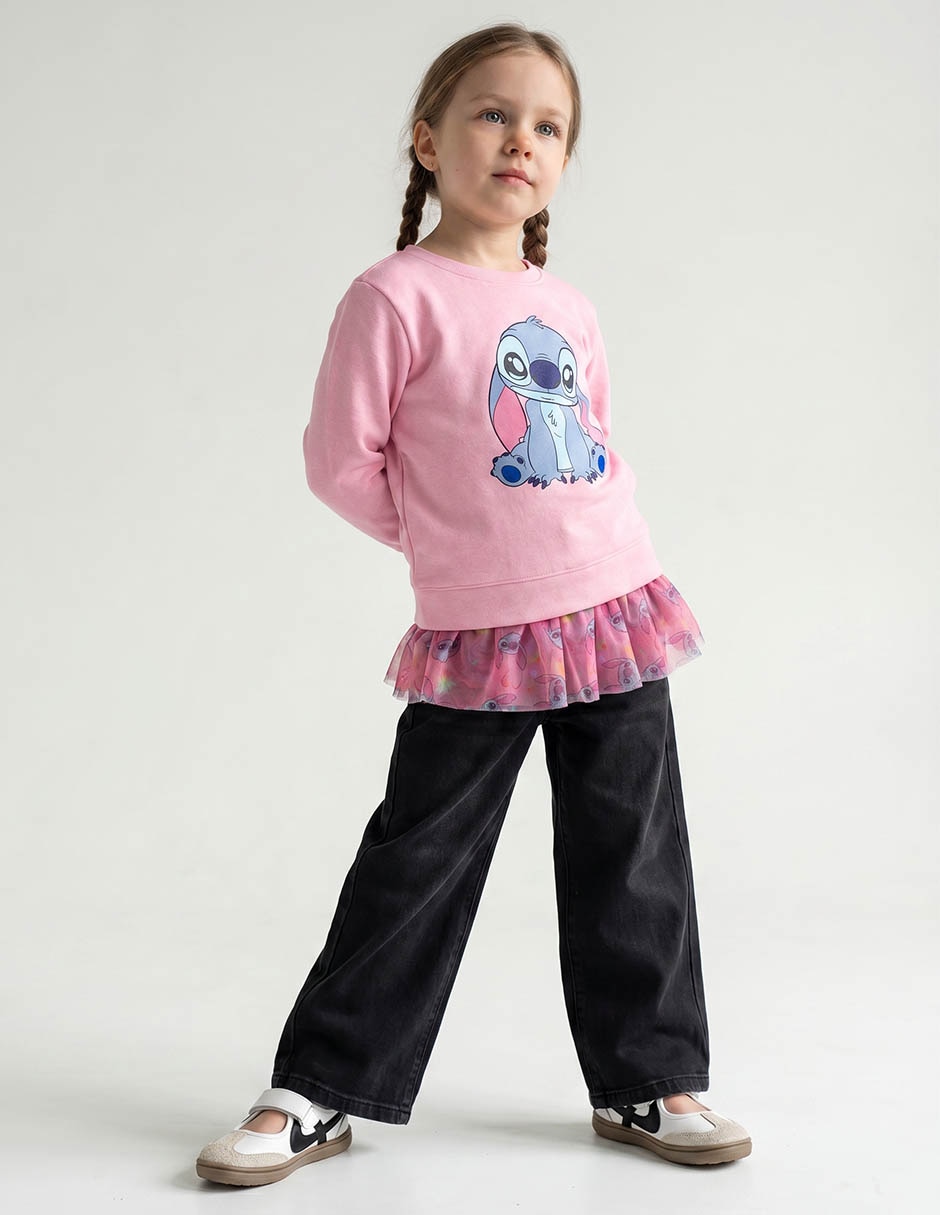 Sudadera stitch para niña Sudadera stitch para niña