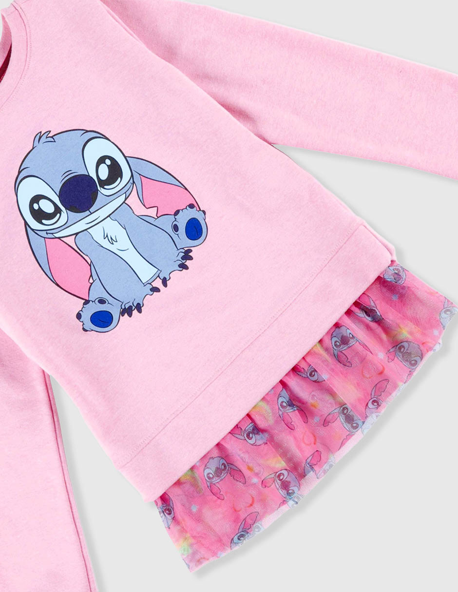 Sudadera stitch para niña 4