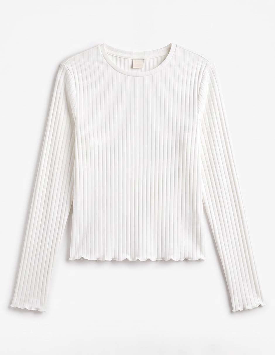 Playera manga larga para niña 3