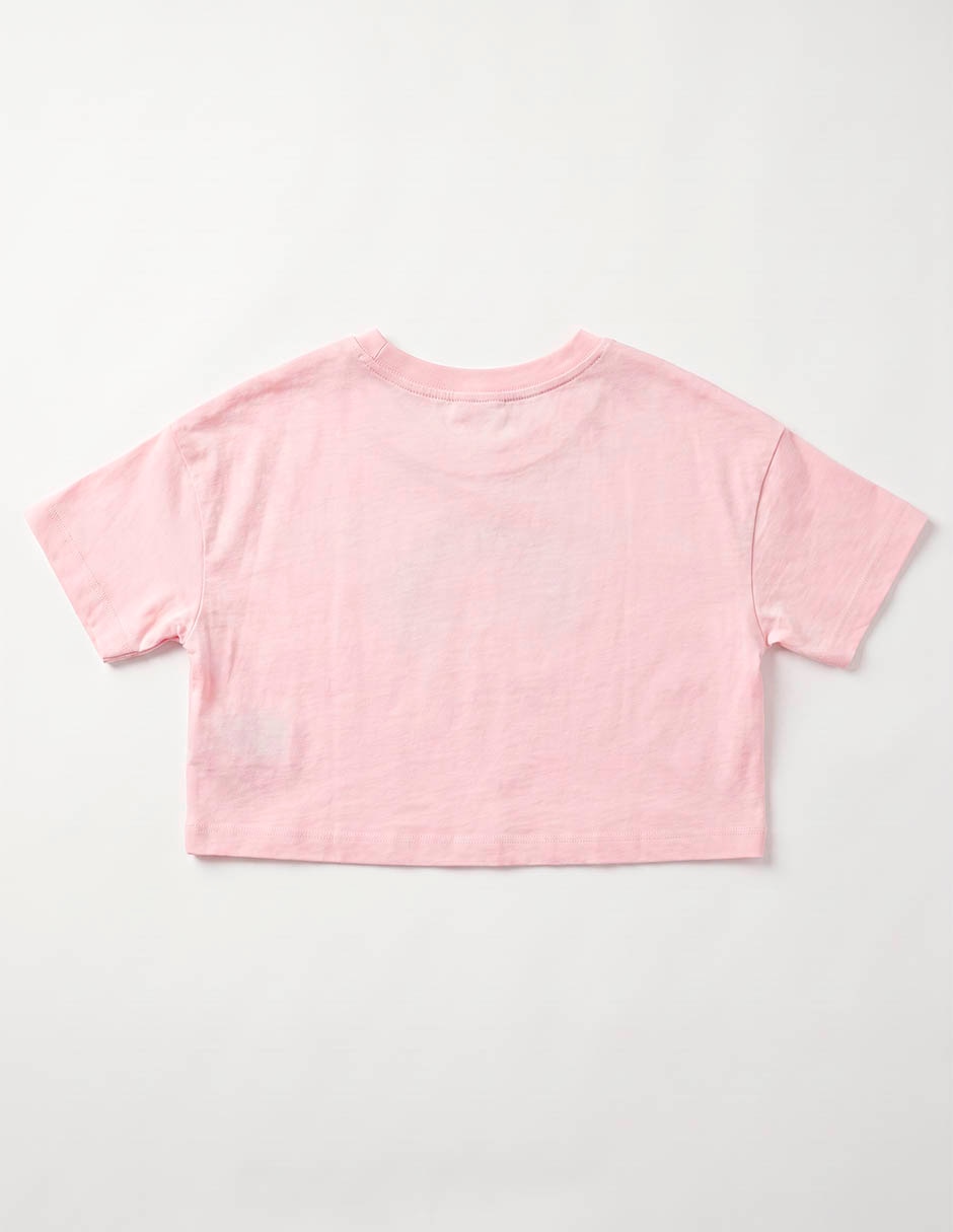 Playera manga corta para niña