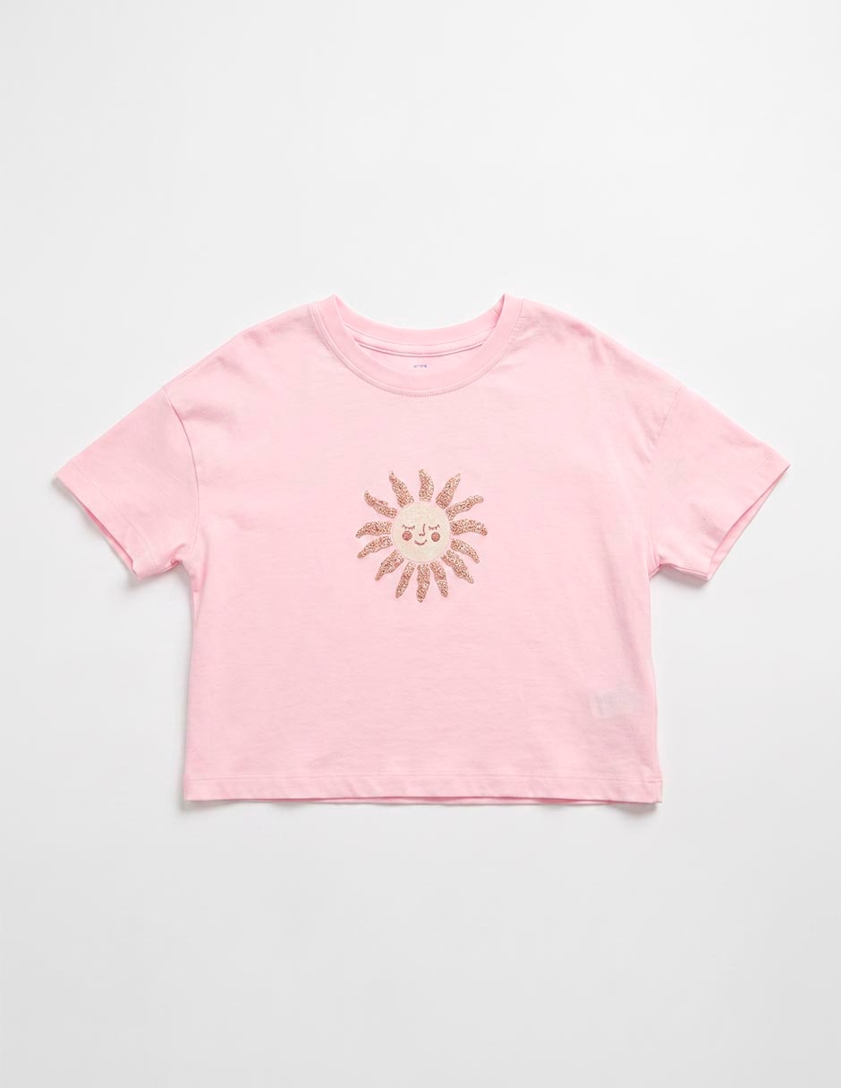 Playera manga corta para niña 3