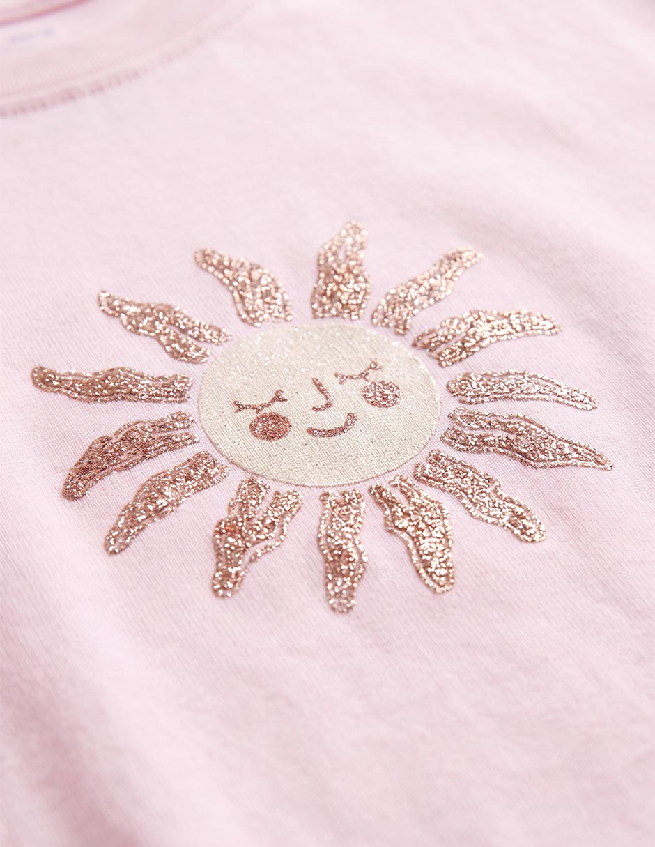 Playera manga corta para niña 5