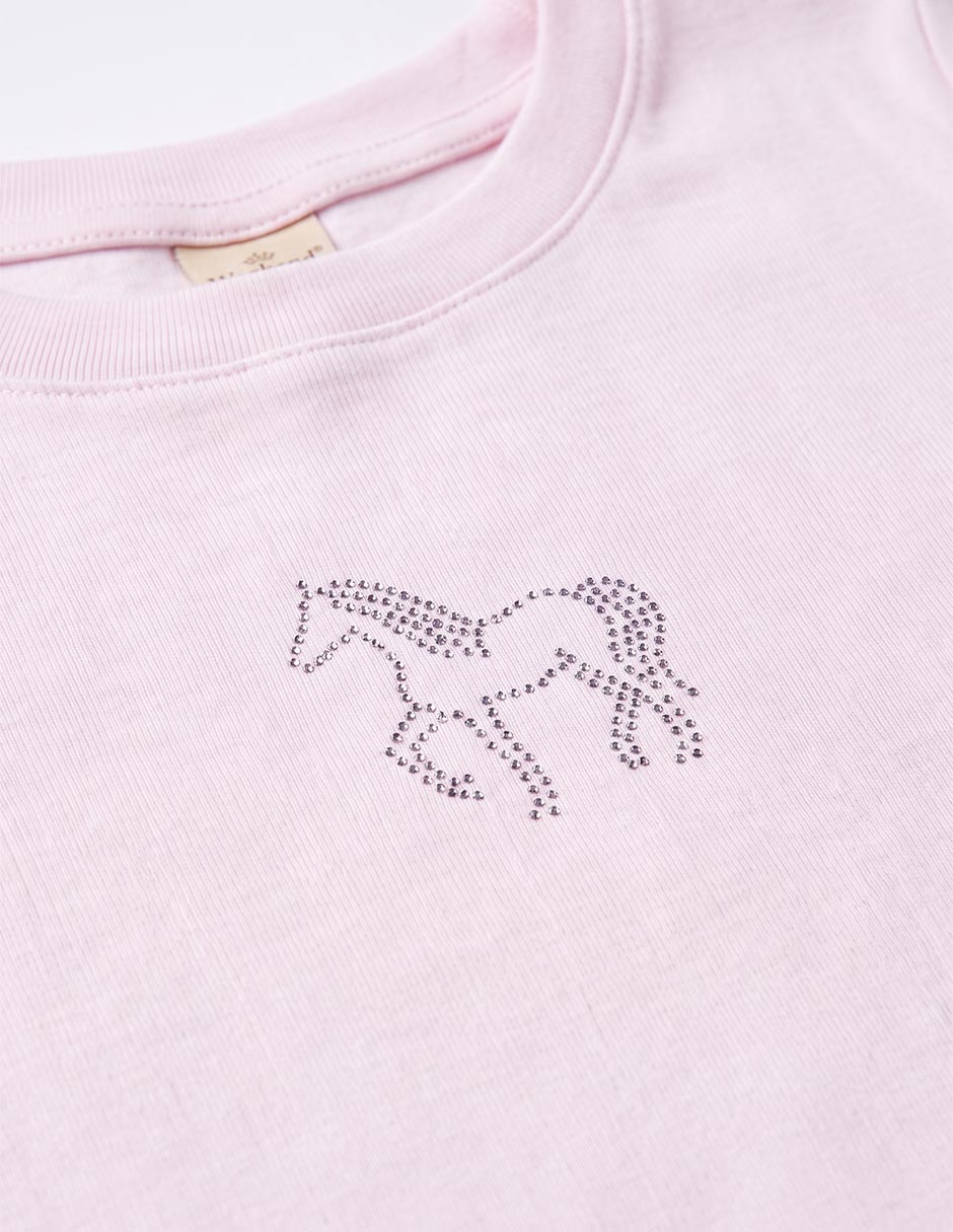 Playera manga corta para niña 2