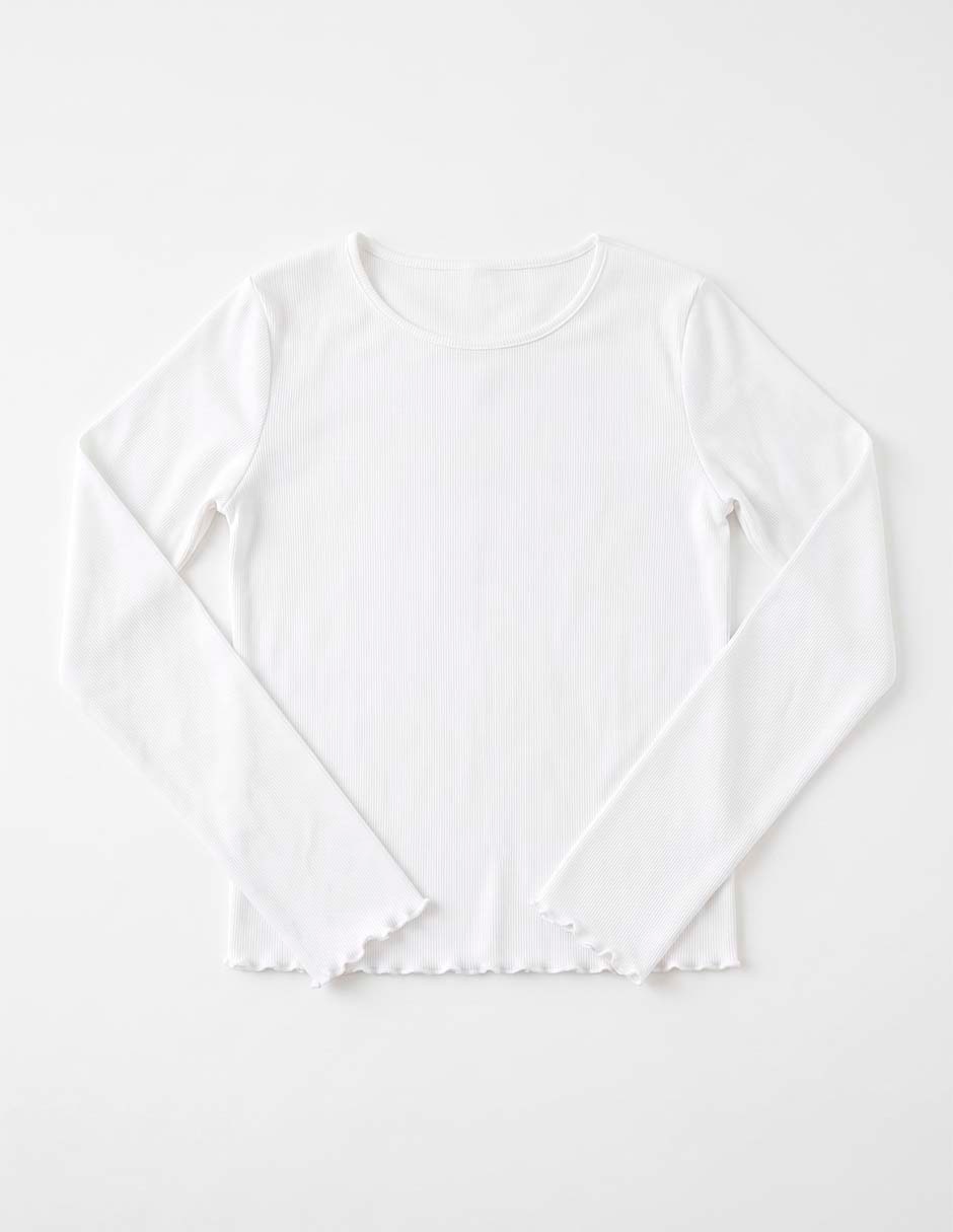 Playera manga larga para niña Playera manga larga para niña