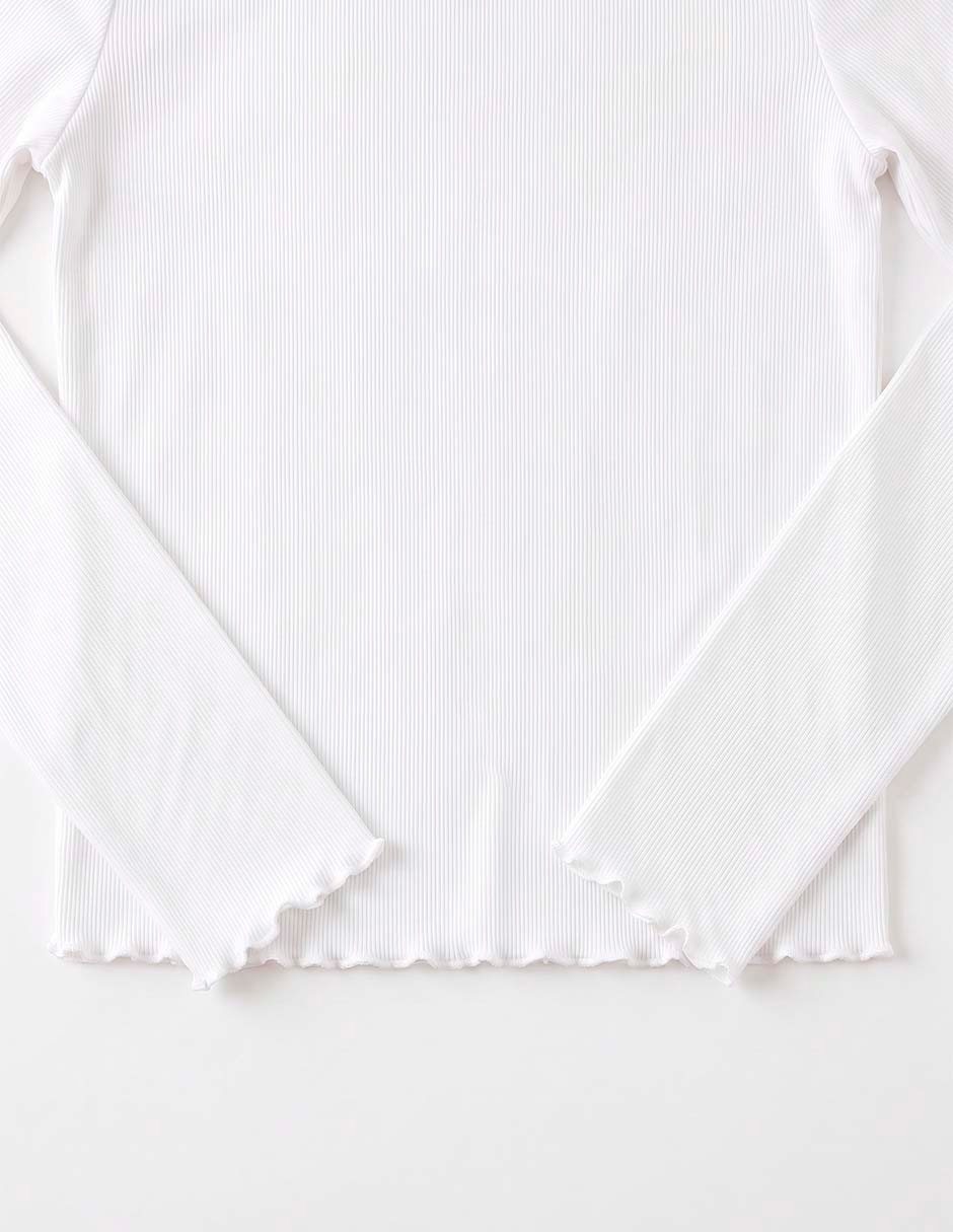 Playera manga larga para niña 3