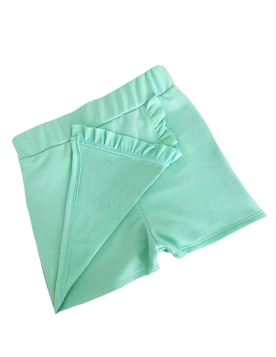 Falda short Panaderia Bluey de algodón para niña