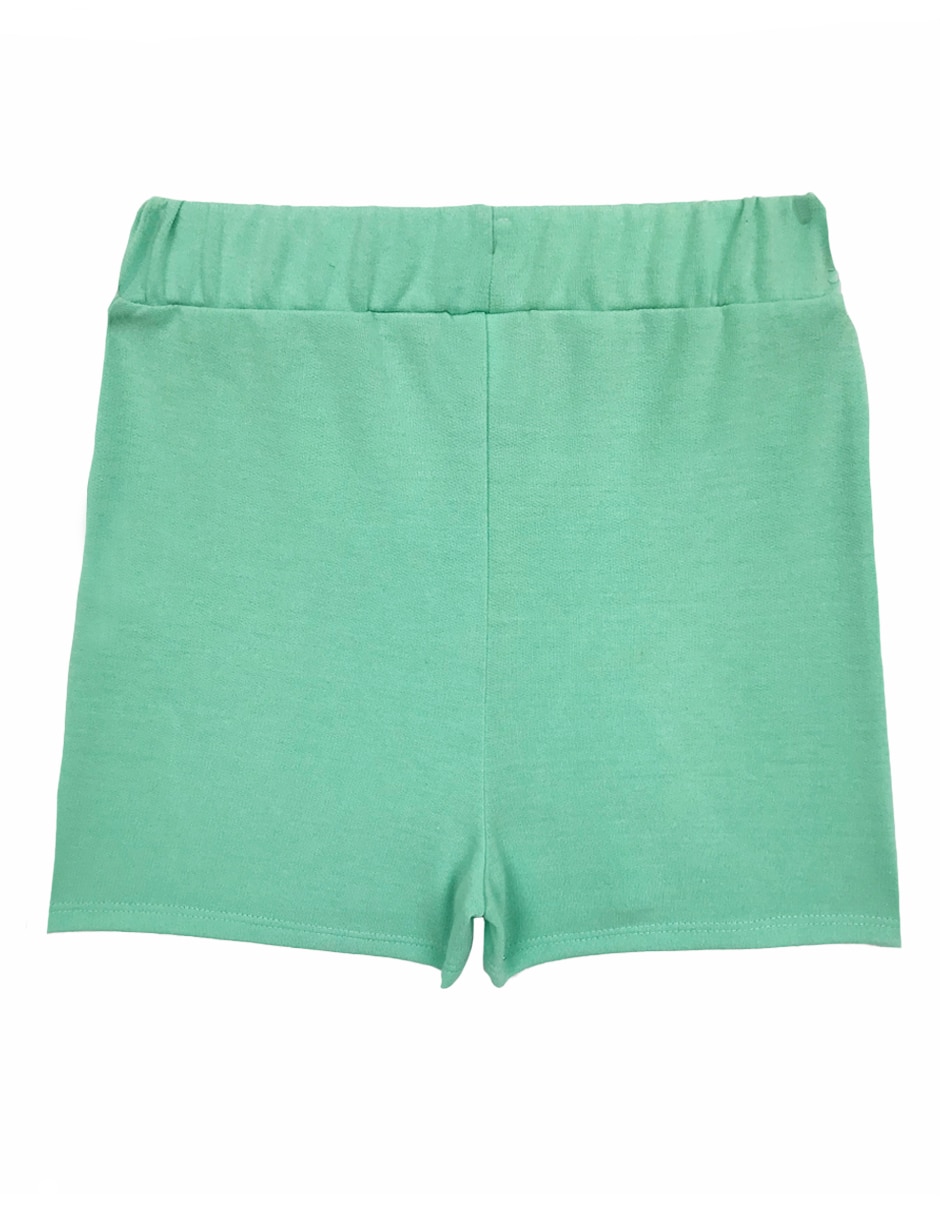 Falda short Panaderia Bluey de algodón para niña