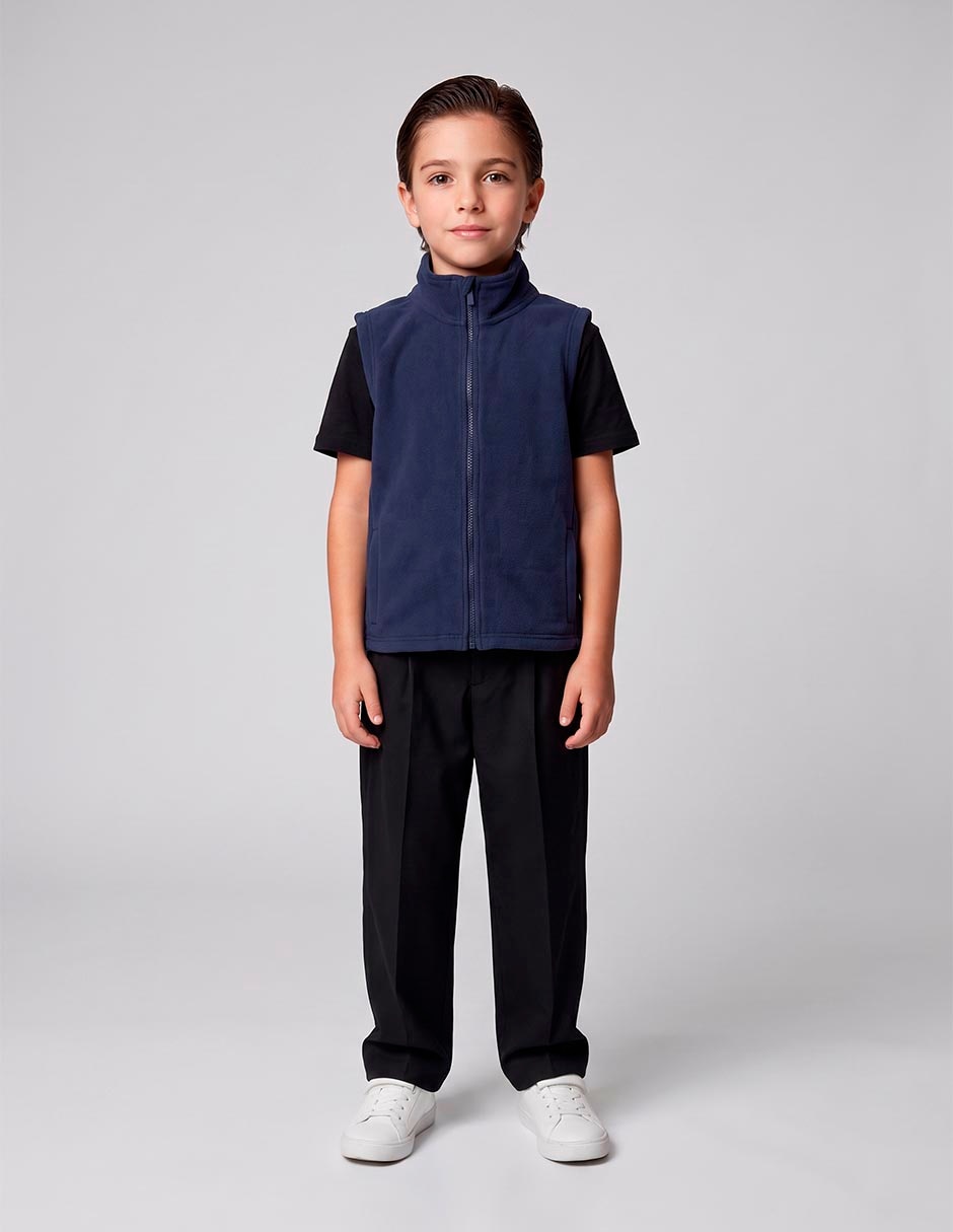 Chaleco con bolsillos para niño