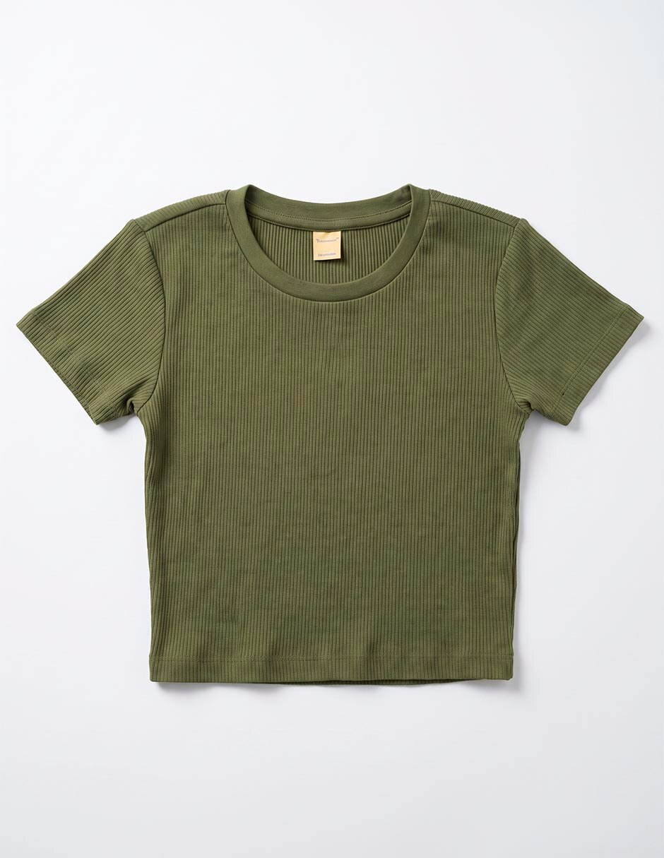 Playera manga corta para ni–a 4