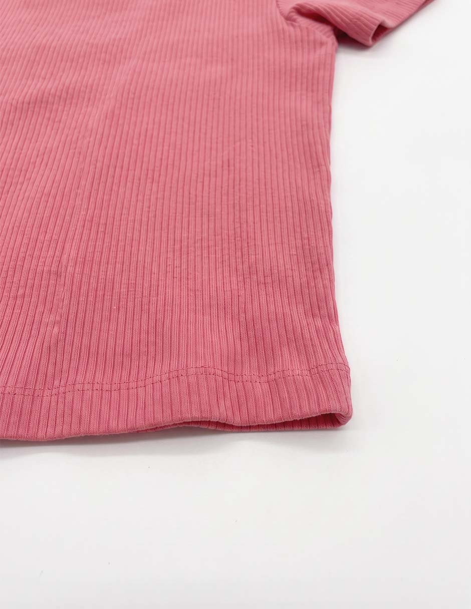 CAMISA MOSSIMO PRETEÑIDO RAYAS M CORTA 4