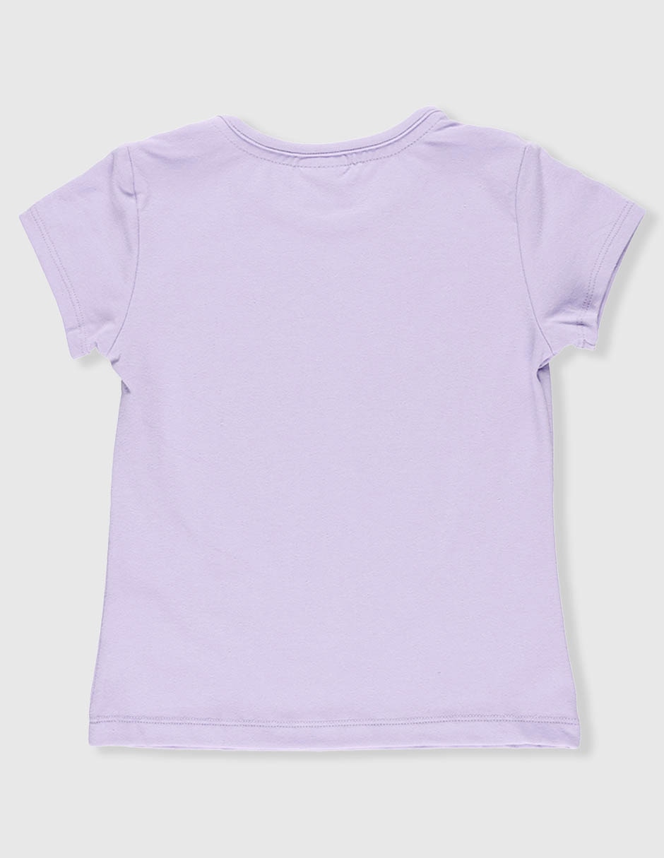 Playera Hello Kitty Kuromi manga corta para niña 3