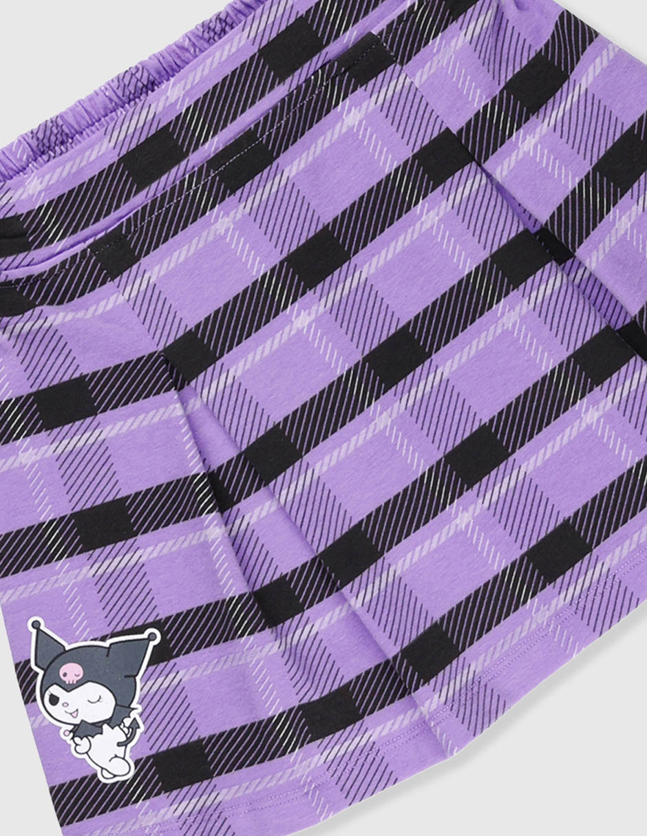 Falda tycoon kuromi para niña