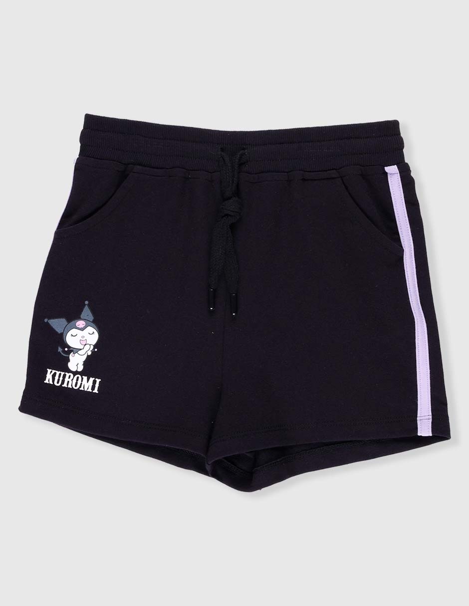 Short Kuromi para niña Short Kuromi para niña