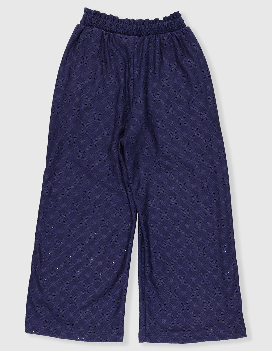 Pantalón coulotte para niña