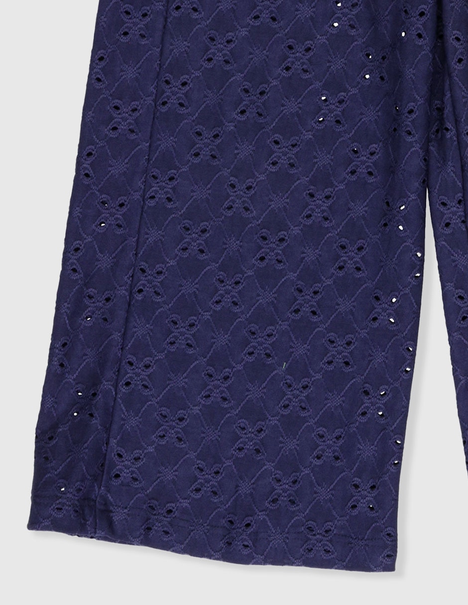 Pantalón coulotte para niña