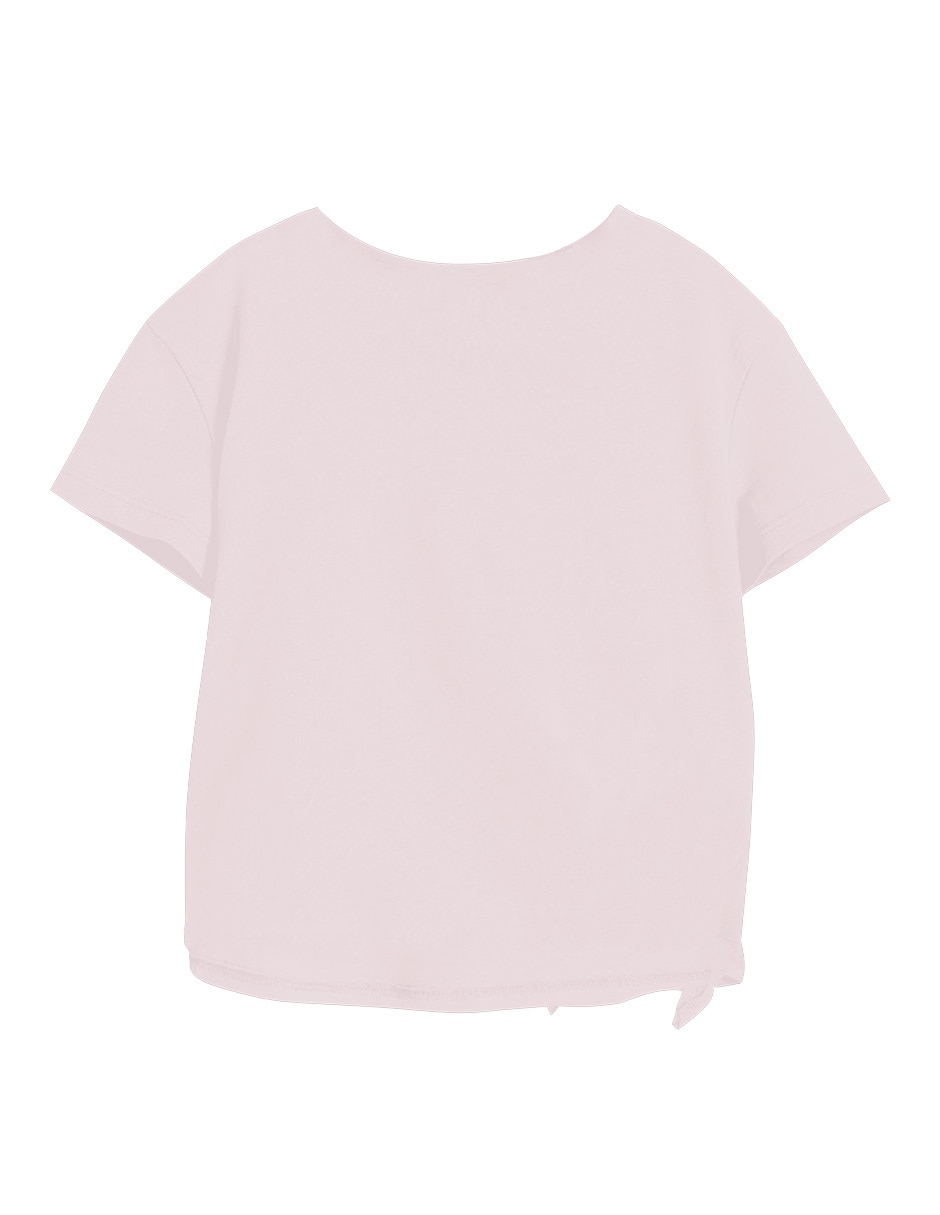 Playera Barbie manga corta para niña 2