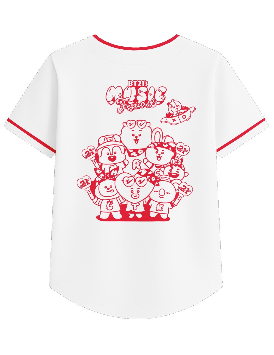 Jersey de entrenamiento béisbol manga corta para niña 4